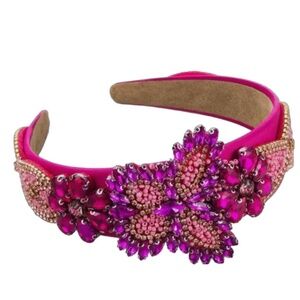 450. NEW The Butterfly Flower Glam Headband